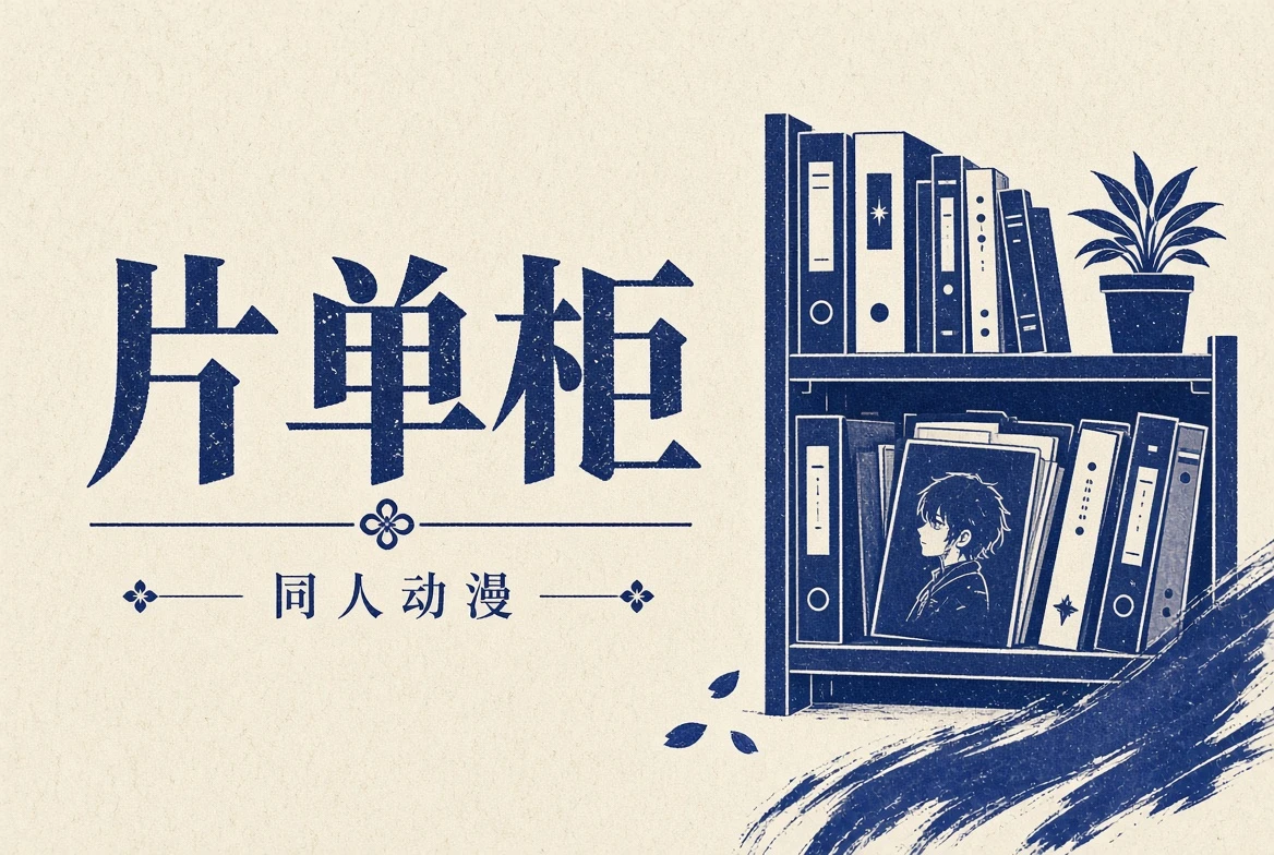 同人动漫片单柜图文导览
